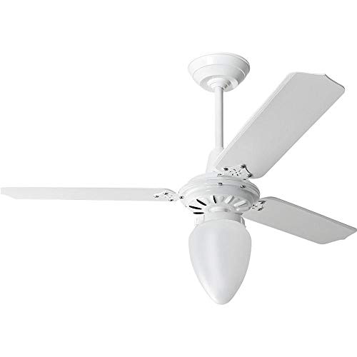 VENTILADOR DE TETO PERA 127V BRANCO LORENSID COM PÁS BRANCA MDF