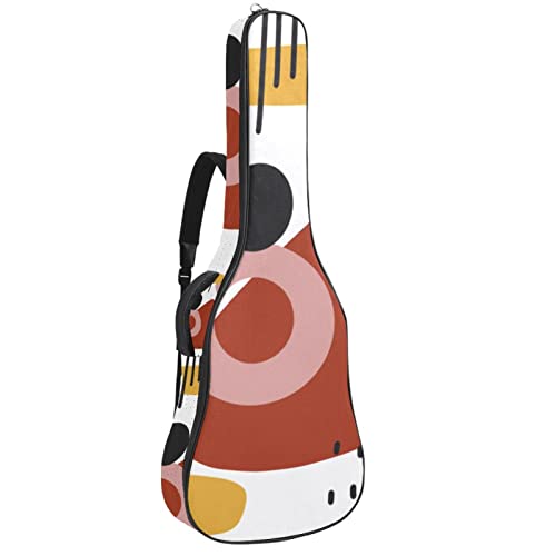Housse étanche pour guitare acoustique avec double bandoulière et poche Motif graffiti, Multicolore 10., 42.9×16.9×4.7… - Les Beatles, Paul McCartney, John Lennon, RIngo Starr, George Harrison Housse étanche pour guitare acoustique avec double bandoulière et poche Motif graffiti, Multicolore 10., 42.9x16.9x4.7…