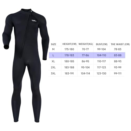 Trajes de baño de cuerpo entero para evitar el frío en deportes acuáticos 3