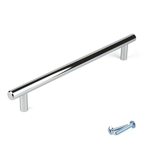 M4TEC Bar Bâton Cuisine Armoire Porte Poignées Placard Tiroir Chambre Meubles Tirer Chrome. Série F5: Entraxe 288 mm Cover