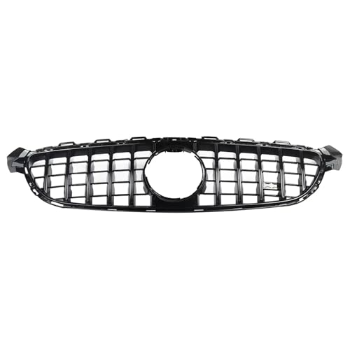 Grille de calandre Benz Classe C W205 C63 gril de course avant diamant avec caméra