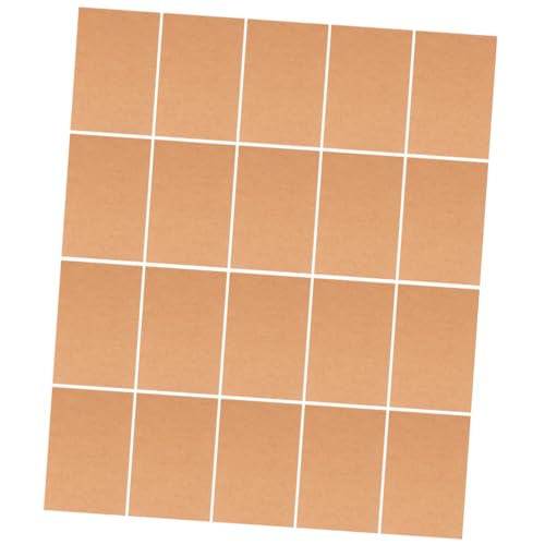 Cartes postales vierges papier kraft pour réussir vos invitations sans bavure