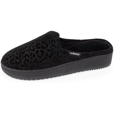 Isotoner Chaussons Mules Femme Confortables Cover