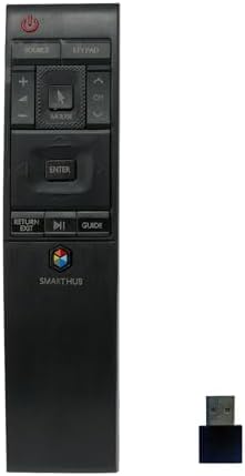 BN59-01220E Remote Control Replacement Compatible with Samsung HUB 4K Curved TV BN-1220 RMCTPJ1AP2 BN5901220E UN55JU6700F image 5