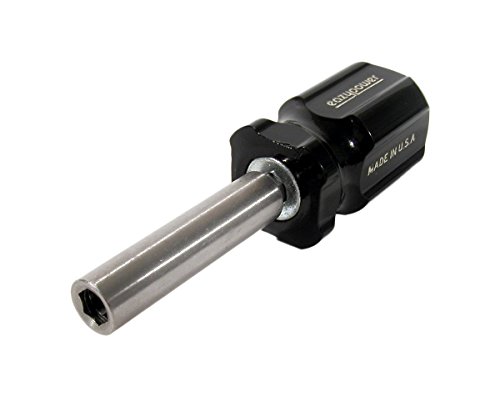 Image of Eazypower 80141 1-Pack 1 /4-inch Stubby 3-1 /2-inch Magnetic Screwsetter Isomax Screwdriver
