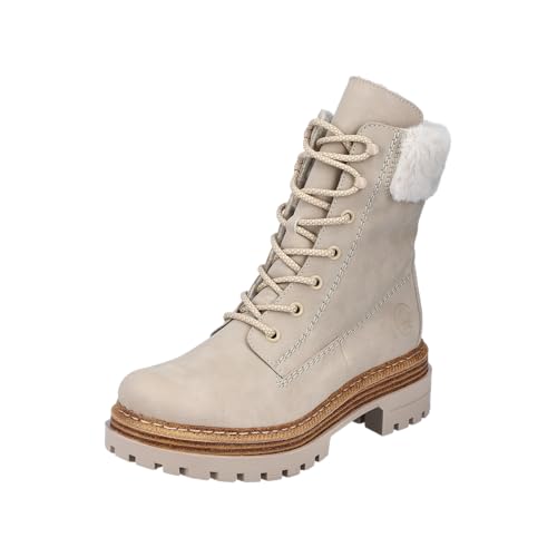 Bottes à lacets Femme Rieker 75630 finis les pieds douloureux