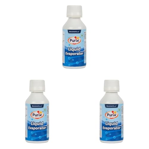Image of Purix Liquid Evaporator, 100ml | Evaporator to Painting, Color & Airbrush Cake | 100ml (Pack of 3)