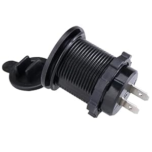 Dressoos Car Charger Socket Charger For Charger Car Outlet Battery Charger Usb A Charger Waterproof Outlet C Charger For Car Usb Car Charger 5V 3.1A Car Charger Motorcycle White Frame 1 31zj30pqyyl. sl500 . ss300