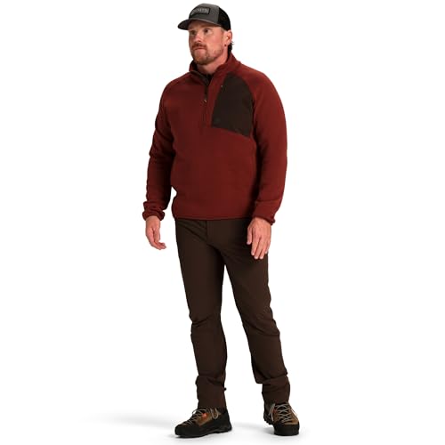 Image of Beretta Men's Abisko Half Zip Thermal Fleece Jacket | Warm, lightweight, breathable, casual outdoor knitted coat, for hunting & hiking