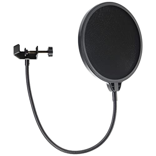 Plugger Studio Pop Filter Accessoire de Micro Filtre en Nylon à Double Couche Cover
