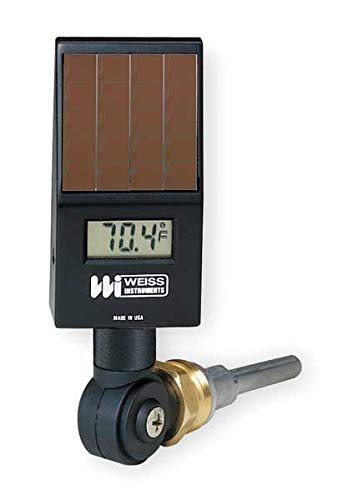 Digital Solar Powered Thermometer,-50 Degreesto 300 Degrees F