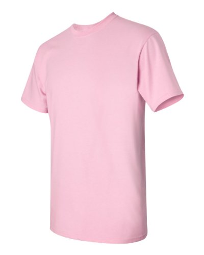 T-shirt en coton lourd rose pâle XX Large de qualité premium supérieure