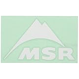 エムエスアール(MSR) アウトドア キャンプ 転写ステッカーM ホワイト 【日本正規品】 36908