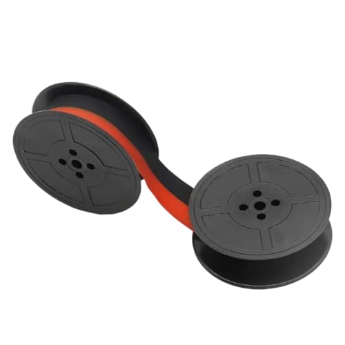 CCXTKENWU Cinta para máquina de Escribir GR9, Carrete Doble, Rojo y Negro, con Suministros de Impresora, reemplazo de máquinas de Escribir Hero, 5 uds.