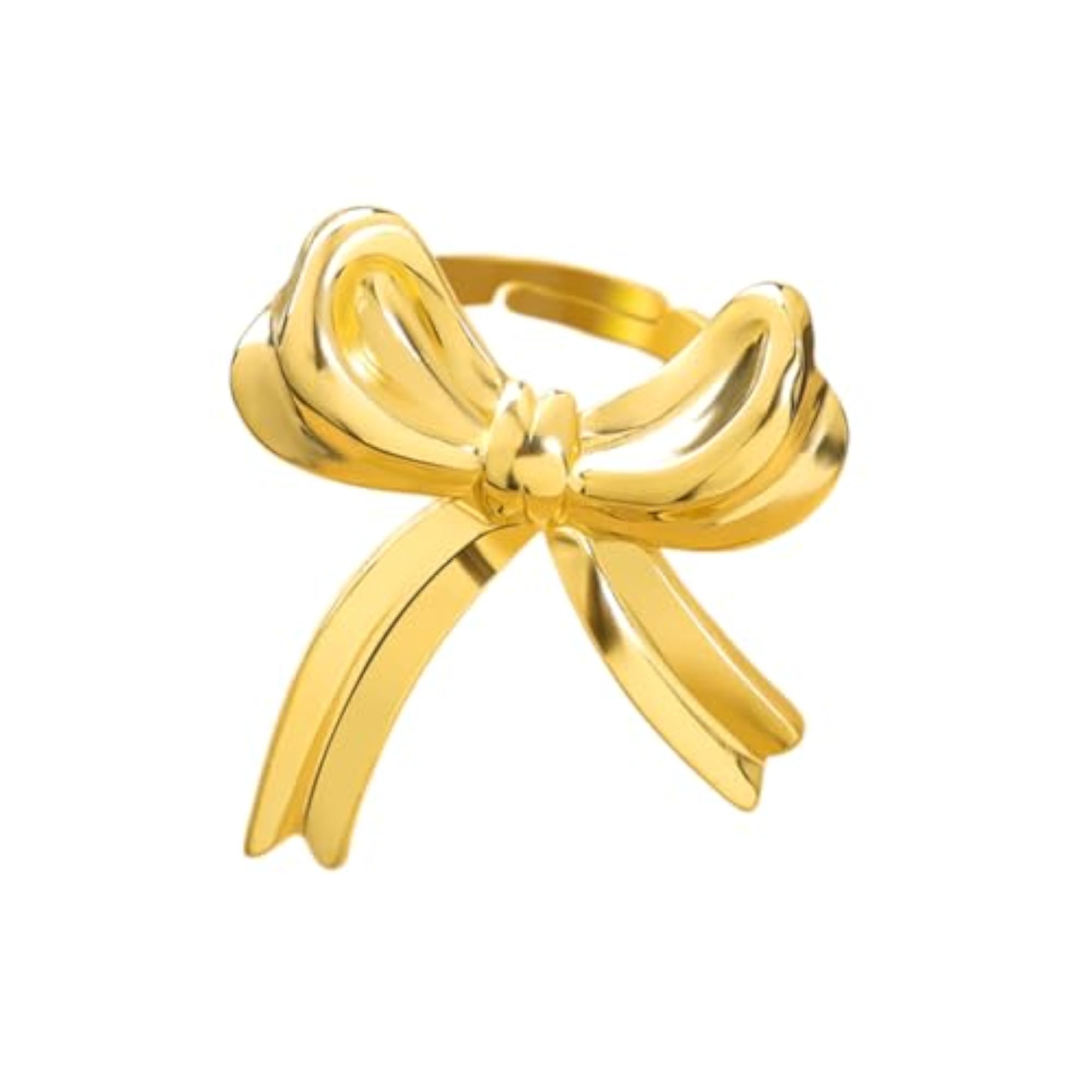 Women's Gilded Knot Ring, Fashion Statement
