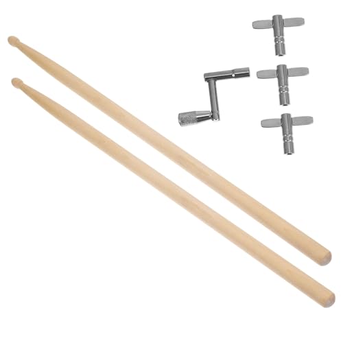 BESPORTBLE 1 Set Durable Drum Key Drum Sticks Shaped Design for Precise Adjustments Essential Percussion Accessory for Drummers and Musicians