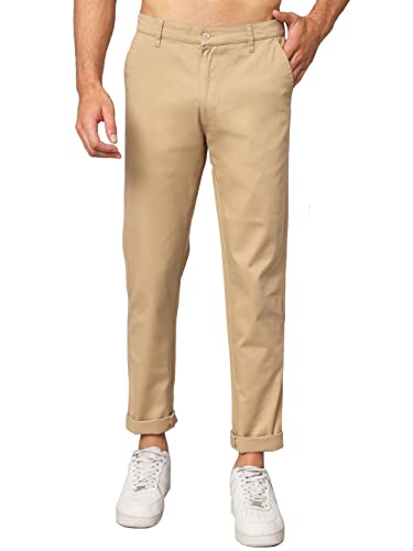 Image of Peppyzone Men's Slim Casual Pants