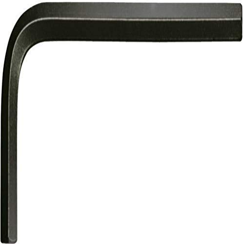 Short Burnished Allen Key 2.5 mm, Black, 2,5 mm