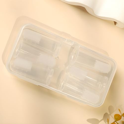 Image of 6Pack Dog Toothbrush，360º Dog Tooth Brushing Kit, Cat Toothbrush, Teeth Cleaning, Finger Brush