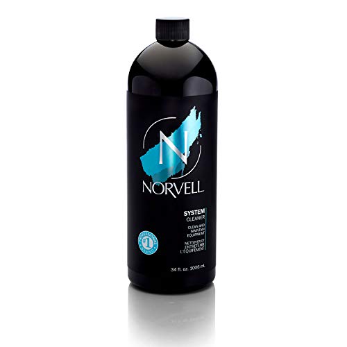 Norvell System HVLP Gun & Airbrush Cleaner for All Spray Tanning Systems, 34 fl.oz.