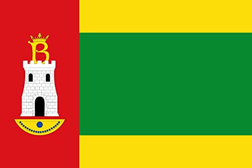 magFlags Bandera Large Bulbuente, Zaragoza, España | bandera horizontal | 1.35m² | 90x150cm