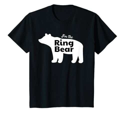 Kinder Ringträger Lustiges Ringbär T-Shirt T-Shirt