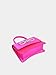 QWINEE Womens Bow Evening Bag Sparkly Clutch Purse Wedding Party Purses Glitter Rhinestone Cocktail Prom Handbags Hot Pink One Size