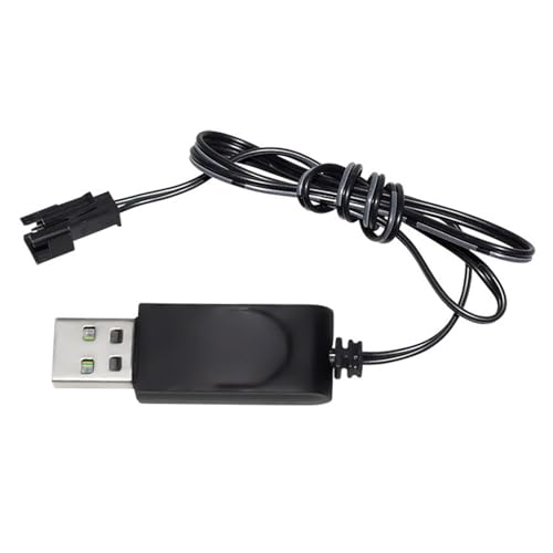 XAGMODSHN 3.7V USB Charging Cable 500mA Output SM2P for Remote Control Car Drones Battery Accessory