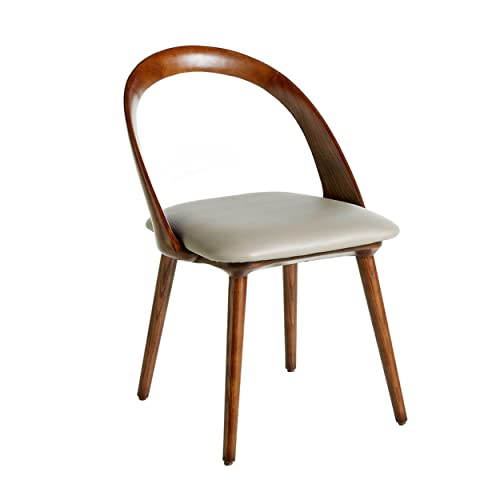 Angel Cerda Silla Comedor Polipiel y Madera de Fresno