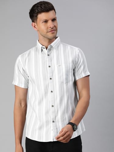 Image of Majestic Man Men's Cotton Slim Fit Shirt