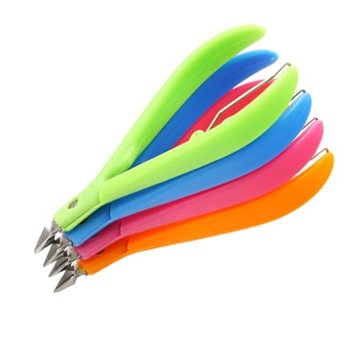 Veemoon Cortador De Cutículas Profesional Con Mango De Plástico 1 Unidad Herramienta De Manicura y Pedicura Portátil Para Cuidado De Uñas y Recorte Preciso Higiene Personal