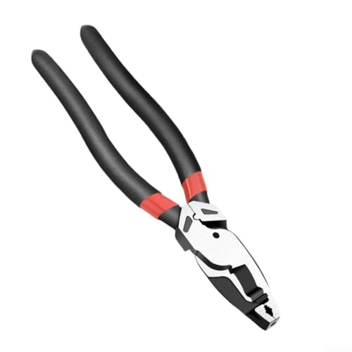 Volakebeing Per spelafili con ampia apertura per uso multiuso, pinze per rimuovere viti arrugginite e rotte, crimpatura e spelatura di fili di rame e alluminio (B)