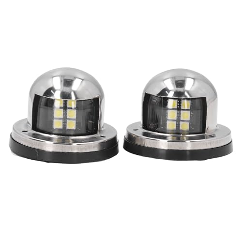 NDNCZDHC 2PCS Boat Stern Light 12vdc Navigation Light 112.5° Marine Stern Light Ip66 LED Stern Light for Fishing Boats, Yachts, And Pontoons