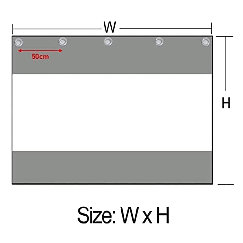 Bâche transparente imperméable 47 tailles modèle garage - 8