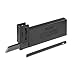 9mm Snap Off Blades ABB-10B 2 Pack -10 Pieces Each Pack - Ultra Sharp Alloy Steel for Standard-Duty Cutters - Includes Blade Disposal Case - Compatible with Tools - Precise Cutting Blades