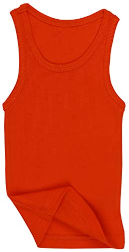 Image of ToBeInStyle Kids Boys Girls Soft Lightweight Jersey Scoop Neck Tank Top