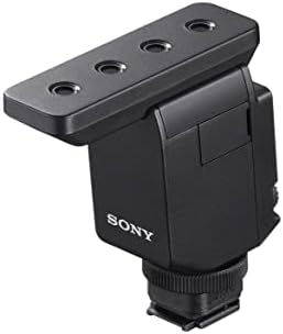 Sony ECM-B10 Micrófono direccional (Compacto, inalámbrico, sin batería), Negro