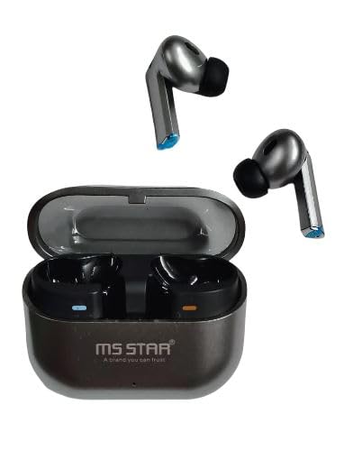 Image of MS Star- Buds HI-FI True Wireless Bluetooth 5.4 Earbuds with Mic, Touch Control & Charging Case