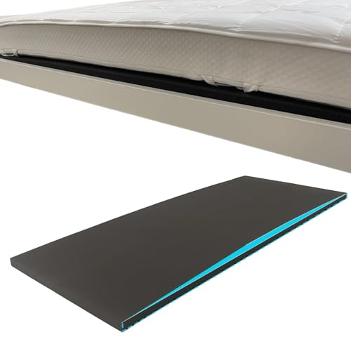 FKAIIN Sagging Mattress Support – 50D High-Density Foam Under Mattress Helper for Fixing Sagging Beds – Curve Design for Targeted Support – 47x25x2 Inch Bed Support Board for Improved Sleep Comfort
