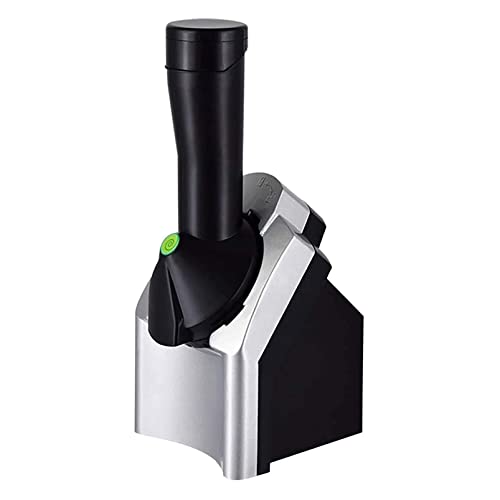 ZIAMOO Professionelle Eiscreme-Maschine, 200 W Automatische Gefrorene Frucht-Eismaschine für den Heimgebrauch DIY-Frucht…