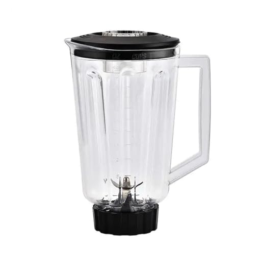 Vaso Accesorio De Repuesto For Licuadora, Compatible Con Hamilton Beach, 6126-HBB908CE HBB908-UK (cuchillo + Tapa + Taza), Boquilla De Vertido Fácil
