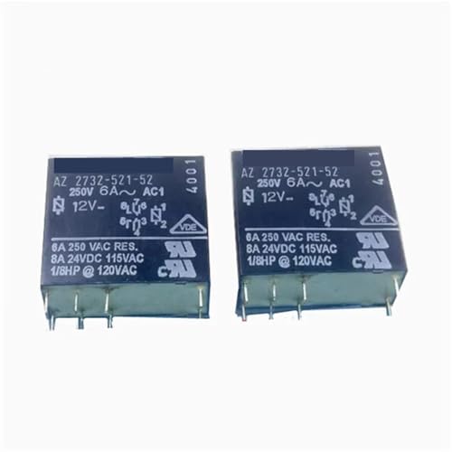 Relais de commutation AZ2732-52152 DCV12 à 8 broches pour armoire électrique