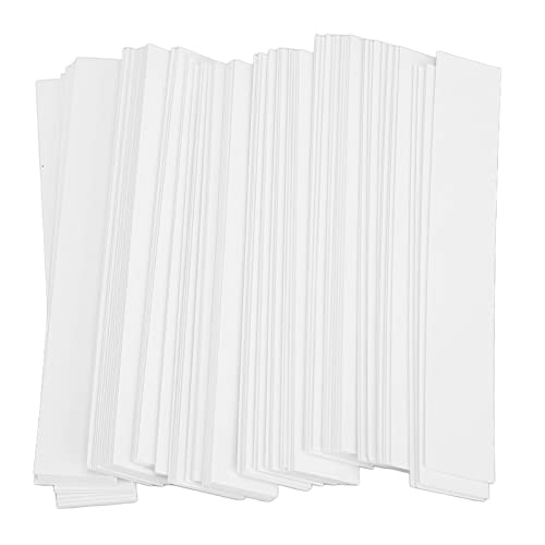 100Pcs Perfume Test Strips, Disposable White Perfume Paper Test Strips for Fragrances Scents Essential Oils Aromatherapy Testing, Professional Essential Oils Paper Test Strips