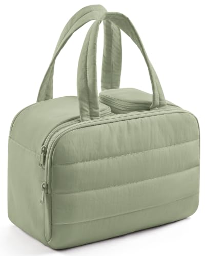 LIGHT FLIGHT Puffy Quilted Toiletry Bag