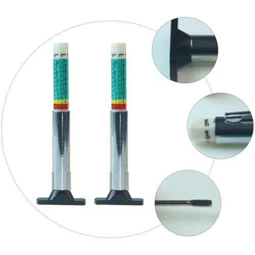 HYTROVE �^�C���g���b�h�[���Q�[�W 0�`25mm 2�Z�b�g ABS �X�e�����X�� �~���`����_ �Ԃ̃^�C���[����K �ƒ�p ����� �Ԉ��D�Ҍ���