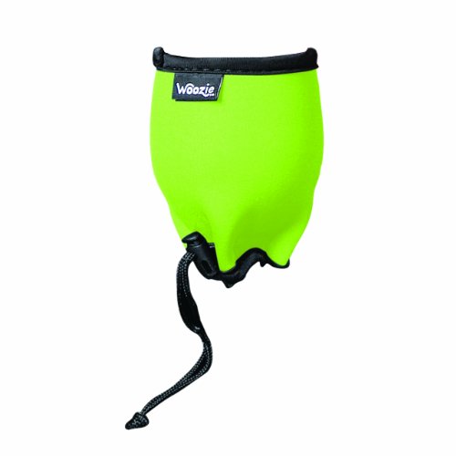Oenophilia Woozie Neoprene Wine Glass Sleeve - Lime Green
