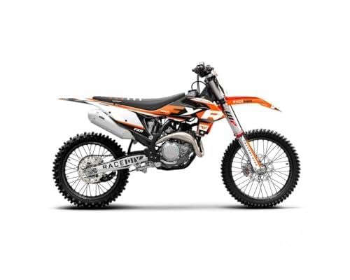Kit déco KTM 250 SX FXR N4 orange idéal pour vos sorties MX et circuits