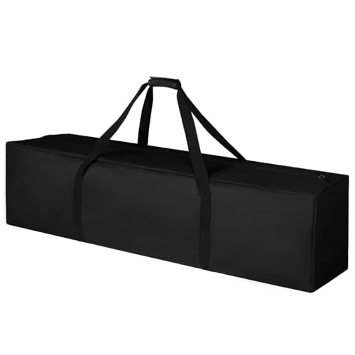 Large Duffle Bag For Travel,Heavy Duty Large Duffel Bag Waterproof Travel Duffle Bag-Black,45''Lx12''Wx12''H