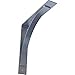 Ekena Millwork BKTM03X18X18MOHLB Steel Bracket Morris, 3"W x 18"D x 18"H, Hammered Light Blue