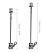 Quick Release Skewers, Front & Rear, Pack of 2, for Mountain Biking, Road Biking, City Cycling, and Long-Distance Travel